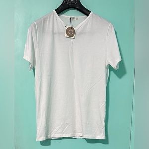 New organic cotton man T-shirts made in Italy, size medium